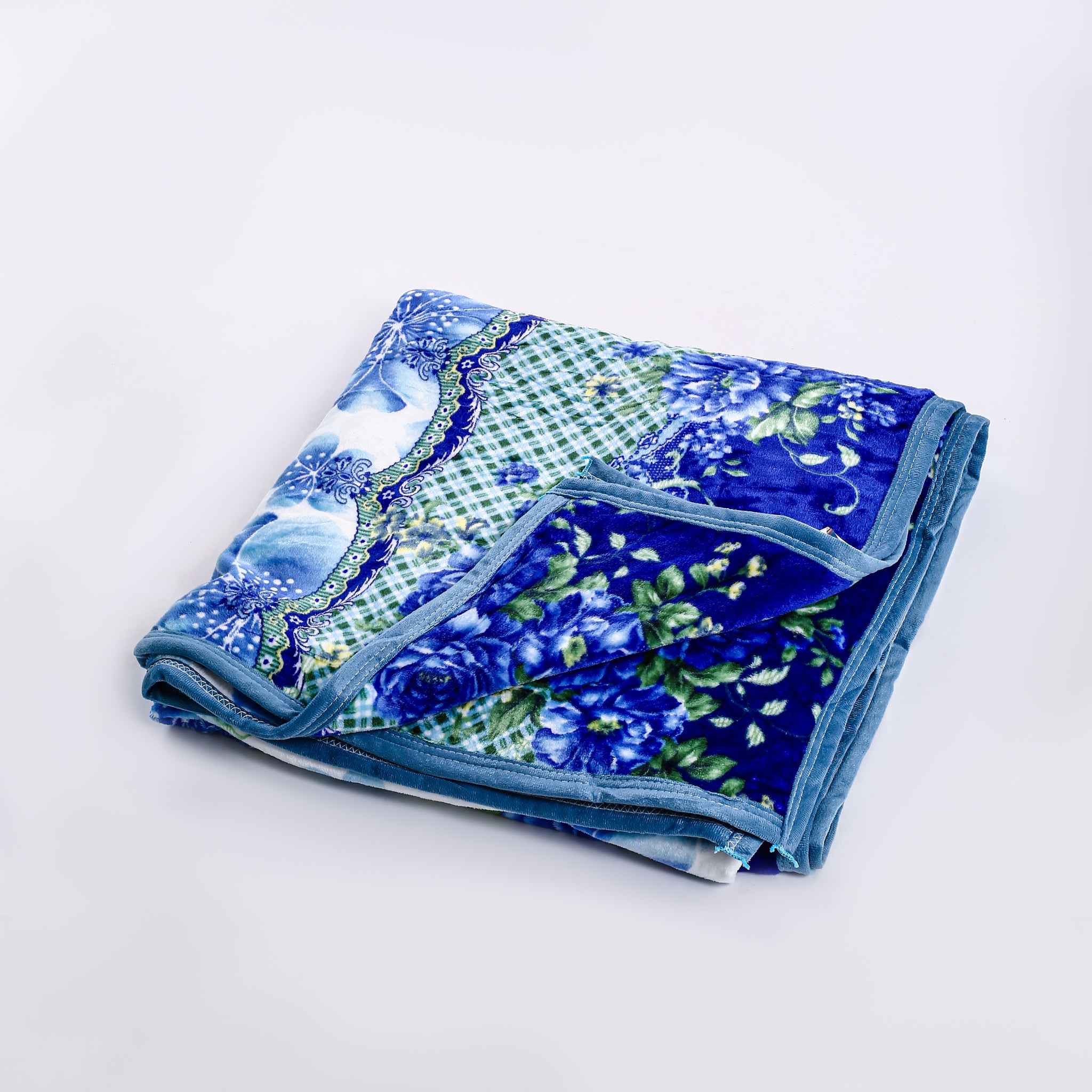 Dreamie Printed Blanket Blue